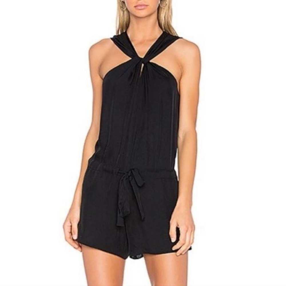 Rag & Bone Roscoe Romper in Black